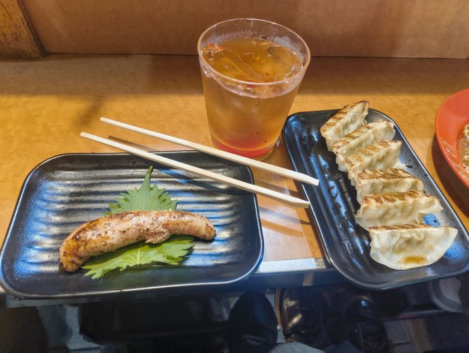 初の屋台飯